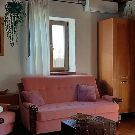 Vila Rustic Ena With Pool For Up To 10 Persons Cabrunici